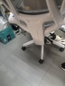 南皇人體工學(xué)椅護(hù)腰電腦椅久坐不累辦公椅電競(jìng)椅男可調(diào)節(jié)腰靠學(xué)習(xí)后躺 鏤空雙背白-4級(jí)桿-尼腳-無(wú)擱腳 120-155度(含) 聯(lián)動(dòng)扶手 曬單實(shí)拍圖