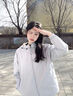 WHIM NASA雙面穿外套男2025秋季冬季新款寬松夾克衣服男裝青少年初高中學(xué)生 米色 XL （140-160斤） 曬單實(shí)拍圖