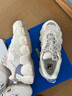 FILA 斐樂女鞋貓爪鞋3代老爹鞋休閑運動鞋緩震厚底慢跑鞋F(xiàn)LUID Ⅲ 奶白-GD 37.5 曬單實拍圖