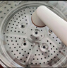 美的（Midea）鈦陶電炒鍋 電蒸鍋電煮鍋炒菜專(zhuān)用分體式家用多功能一體電火鍋 5.5L多用途鍋HCG3218S配蒸籠 新款 曬單實(shí)拍圖