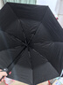 京東京造黑武士pro雨傘自動折疊傘便攜遮陽男士晴雨兩用大號八骨23寸105cm 曬單實(shí)拍圖