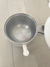 美的（Midea）電煮鍋 宿舍小鍋 小電鍋 學(xué)生寢室一體泡面火鍋多功能 不銹鋼0涂層 電蒸鍋 電熱鍋 XZE1614 配蒸籠 曬單實(shí)拍圖