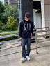 GAP【情人節(jié)】男女裝秋季新款logo印花抓絨寬松套頭連帽衫衛(wèi)衣786923 曬單實(shí)拍圖