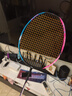 李寧（LI-NING）羽毛球拍全碳素專業(yè)比賽羽拍速度進(jìn)攻單拍 戰(zhàn)戟8000（4U） 曬單實(shí)拍圖