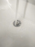 凈騰洗手盆漏水塞全銅衛生間面盆下水器彈跳芯洗臉盆下水塞防堵防臭 銀色-小彈跳漏水塞-防蟲(chóng)防臭 加厚銅芯丨通用口徑 曬單實(shí)拍圖