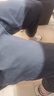 HLA海瀾之家休閑褲男25輕商務(wù)時尚四面彈力褲子男【七夕禮物】 曬單實拍圖