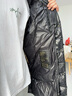 高梵黑金鵝絨服先鋒5.0六格2025新款男士羽絨服 黑色 L 曬單實拍圖