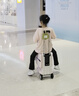 Airwheel愛爾威電動行李箱可登機代步智能拉桿箱可坐鋁框旅行箱包20英寸 曬單實拍圖