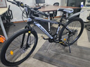 金武端自行車(chē)成人山地車(chē)公路賽車(chē)單車(chē)騎行變速超輕越野中學(xué)生初中青少年 頂配版-輻條輪-黑白色 26寸21速 曬單實(shí)拍圖