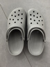 卡駱馳（crocs）檀健次同款洞洞鞋男女鞋涼拖拖鞋沙灘涼鞋 10001-1FT M9W11 曬單實拍圖