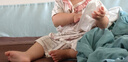 巴厘小豬嬰兒衣服夏季薄款女寶公主哈衣莫代爾短袖新生兒ins風(fēng)寶寶連體衣 淺風(fēng)棲林 90cm 曬單實(shí)拍圖