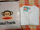 大嘴猴（paul frank）短袖男士Polo衫夏季短袖t恤男休閑潮牌體恤上衣男裝 白色 3XL 曬單實(shí)拍圖