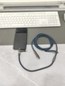 派凡 240W超級快充電線四合一type-C數(shù)據(jù)線usb多功能PD二托二多頭適用蘋果iPhone16華為安卓車載多合一 【藏青色】240W快充/低溫快充/不傷機 曬單實拍圖