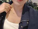 伊燦四葉草彩色鋯石項鏈女2025新款爆款鎖骨鏈輕奢小眾高級感頸鏈配飾 四葉草彩色鋯石項鏈 曬單實拍圖
