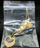 周大福禮物心形天鵝黃金套鏈項鏈愛心吊墜(工費280)40cm約4.95g EOF1602 曬單實拍圖