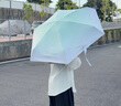 印象城黑膠雨傘防曬防紫外線(xiàn)太陽(yáng)傘便攜遮陽(yáng)傘膠囊傘晴雨兩用漸變天藍色 曬單實(shí)拍圖