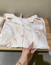 浪莎100%純棉睡衣女款夏2025新款短袖寬松簡(jiǎn)約家居服三件套可外穿 77728櫻花粉【100%純棉三件套】 M 建議80-100斤 曬單實(shí)拍圖
