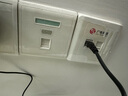 萬級高速度86型雙口位網(wǎng)絡面板帶網(wǎng)口模塊套裝 Cat6網(wǎng)線插座電腦面板六類含穩(wěn)連千兆免打信息模塊 白色 曬單實拍圖