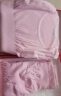 浪莎秋衣秋裤女士无缝薄款秋冬季内衣中厚套装美体打底衫 粉色M 实拍图