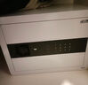 得力家用電子密碼保險箱辦公財務(wù)專用小型文件柜入墻入柜保密柜可固定安裝 20cm雅白 曬單實拍圖