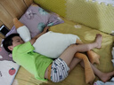 喬丹兒童籃球鞋小童春秋季運(yùn)動(dòng)鞋子男童搭扣童鞋 黑色/太陽橙 32 曬單實(shí)拍圖