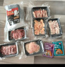 潮味碼頭烤肉套餐凈重940g上腦西冷牛腩松板肉雞扒五花肉6葷2蘸料燒烤食材 曬單實(shí)拍圖