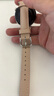 viue適用華為GT5手表gt4真皮表帶watchgt5pro智能腕表gt3新款GT2Ppro女41mm42小蠻腰皮質(zhì)秋冬專用腕帶 【小蠻腰真皮】杏色 GT5/5Pro/4/Watch5【18MM接口 曬單實拍圖
