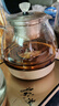 益茶福全自動(dòng)上水電熱水壺底部上水嵌入式茶臺功夫茶燒水壺飲水燒水一體機抽水玻璃煮茶壺保溫泡茶壺 SQ-008金色玻璃套裝 1L 曬單實(shí)拍圖
