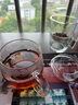 富光花茶杯 男女士茶水分離杯子 雙層辦公泡茶玻璃杯帶把高硼硅水杯 曬單實(shí)拍圖