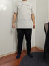 安踏（ANTA）精英商務(wù)型動(dòng)褲丨抗皺長(cháng)褲男防曬秋季運動(dòng)褲直筒送爸爸休閑褲子 【防潑水升級西褲】基礎黑7509-4 3XL (男190) 曬單實(shí)拍圖