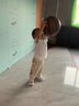 巴布豆童鞋嬰幼兒學(xué)步鞋男女寶寶軟底早秋透氣網(wǎng)面鞋子 牛津藍(lán) 18 曬單實(shí)拍圖