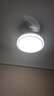 惠普普瑞護(hù)眼風(fēng)扇燈LED吊扇燈隱形扇葉遙控調(diào)光一體中山燈具包安裝 曬單實拍圖