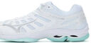 美津濃（MIZUNO）男女緩震透氣排球鞋VOLTAGE2代專業(yè)比賽團隊運動羽毛球鞋室內外 青新白【輕量緩震】VOLTAGE 2 39 =250mm 曬單實拍圖