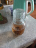 玻璃冷水壺套裝家用涼水壺杯夏季冷飲冰鎮(zhèn)果汁壺加厚冷泡茶壺 一壺一杯【570ml+200ml】 曬單實拍圖