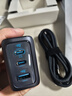 ANKER【國家3C認證】安克智顯充Lite100W充電器數(shù)據(jù)線套裝 氮化鎵type-c小米快充pd插頭適用iPhone16 灰 曬單實拍圖
