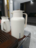 九陽(yáng)（Joyoung）保溫壺家用大容量保溫水壺玻璃內膽暖水壺學(xué)生宿舍熱水瓶2L白色 曬單實(shí)拍圖