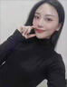皮爾卡丹（pierre cardin）鄂爾多市100純羊毛衫女士半高領(lǐng)純色加厚保暖修身顯瘦針織上衣 原絨駝 S 建議85-96斤 曬單實(shí)拍圖
