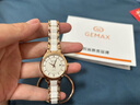 格瑪仕（gemax）女士手表女石英表品牌世界十大名表女生腕表輕奢小眾2025新款女表 玫瑰金色【手鐲+禮盒】 曬單實拍圖