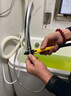 得力管鉗子萬能扳手家萬用快速大開口小號多功能水暖工具水管子鉗 8寸管鉗【27mm開口】+贈生料帶 曬單實拍圖