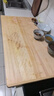 臺蘭仕柳木搟面板實(shí)木和面板家用揉面板特大號趕面板包餃子板案板切菜板 100*60*2.5cm 曬單實(shí)拍圖
