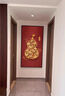 戚跡新中式十二生肖百福圖入戶(hù)玄關(guān)裝飾畫(huà)走廊過(guò)道掛畫(huà)寓意好葫蘆壁畫(huà) A款-十二生肖百福圖 70*140CM 經(jīng)典黑【鋁合金拉絲框】 高清藝術(shù)微噴【優(yōu)質(zhì)油畫(huà)布+高透晶瓷工藝】 曬單實(shí)拍圖