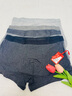 貓人男士內(nèi)褲男純棉平角褲10A抗菌寬松大碼男生四角褲頭透氣短褲衩 曬單實(shí)拍圖