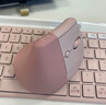 羅技（Logitech）Lift人體工學(xué)鼠標 垂直鼠標 小手鼠標 無(wú)線(xiàn)藍牙鼠標 3臺設備秒切換 帶Logi Bolt接收器 粉色 曬單實(shí)拍圖