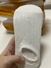 【白色系薄款女船襪】夏季薄款透氣淺口隱形襪百搭潮流短襪夏天 【混色】 1雙 均碼 曬單實(shí)拍圖