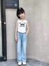木木屋兒童牛仔褲女童褲子春秋款2025新款夏季中大童洋氣直筒高腰闊腿褲 淺藍(lán)色 160 建議13~14歲【150-160cm】c 曬單實拍圖