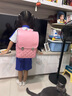 coulomb庫侖書(shū)包小學(xué)生日本進(jìn)口超輕減負護脊1-6年級高顏值書(shū)包輕量款 粉色 曬單實(shí)拍圖