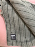 蕉內絨絨305H男女士法蘭絨睡衣秋冬季保暖家居服情侶套裝翻領(lǐng)長(cháng)袖長(cháng)褲 【男士】陌綠條紋 L 曬單實(shí)拍圖