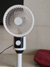 【全網(wǎng)爆款】空氣循環(huán)扇家用電風(fēng)扇靜音立式落地風(fēng)扇制冷空調(diào)臥室桌面臺扇輕音宿舍遙控一級能效 旗艦機械款+自動搖頭+臺立兩用+三擋風(fēng)扇-白 曬單實拍圖