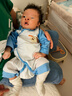 全棉時代嬰兒襪子新生寶寶嬰幼兒襪子純棉長筒襪過膝襪10cm-12cm 曬單實拍圖