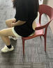護腰坐墊人體工學一體式靠背辦公室久坐神器汽車靠背腰部支撐 高級灰【24小時久坐不累】 曬單實拍圖